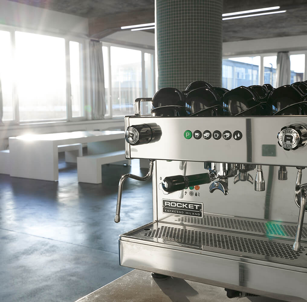 a professional Italian espresso machine