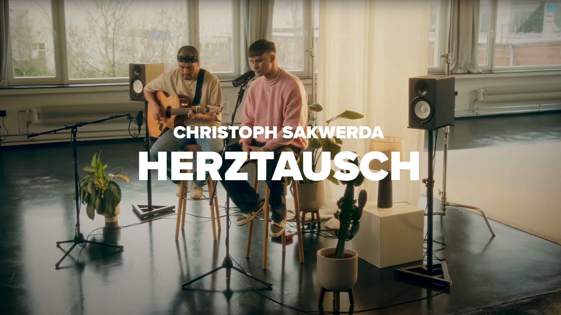 A German singer-songwriter Christoph Sakwerda - Herztausch