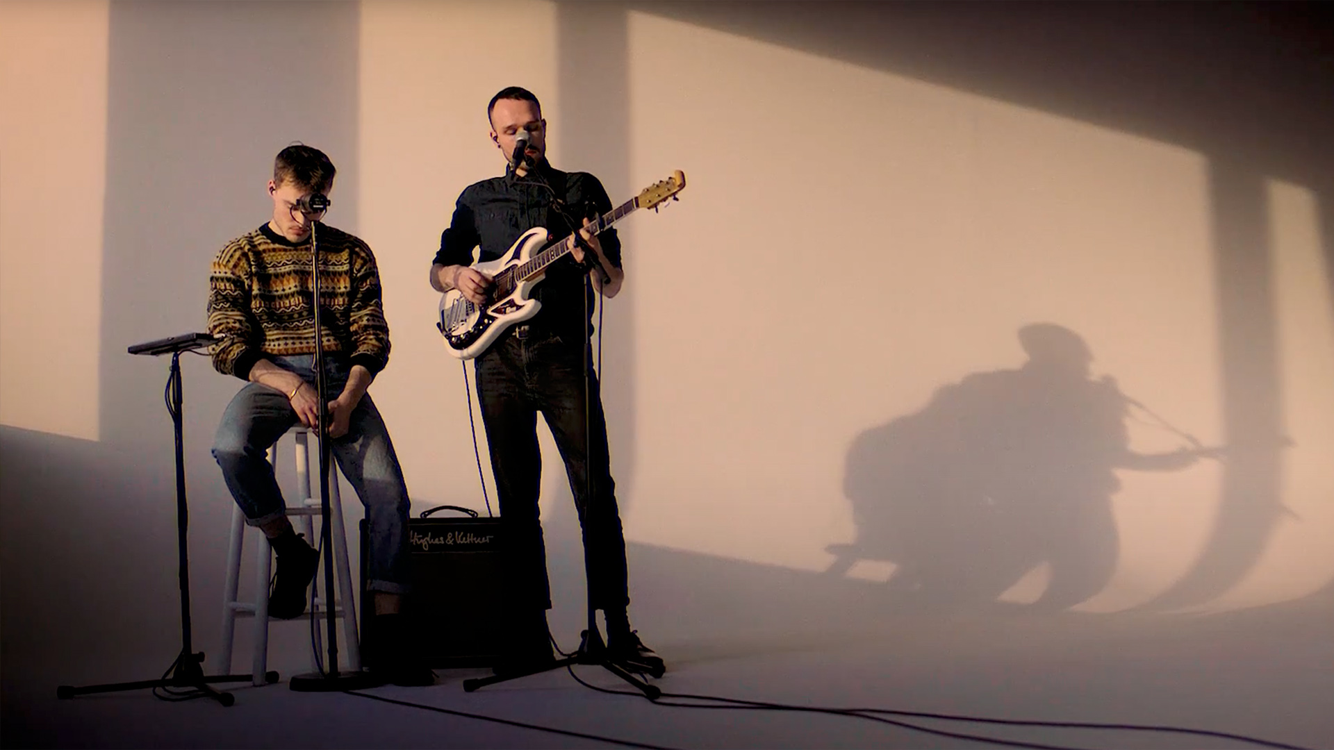 A winter live session with indie-pop band KLAN filmed on the cyclorama in Studio 1 at raw studios.