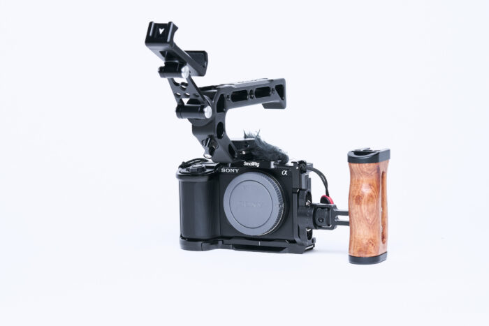 SONY ZV-E10 II Small Rig Cage, Top and Side Handle KIT