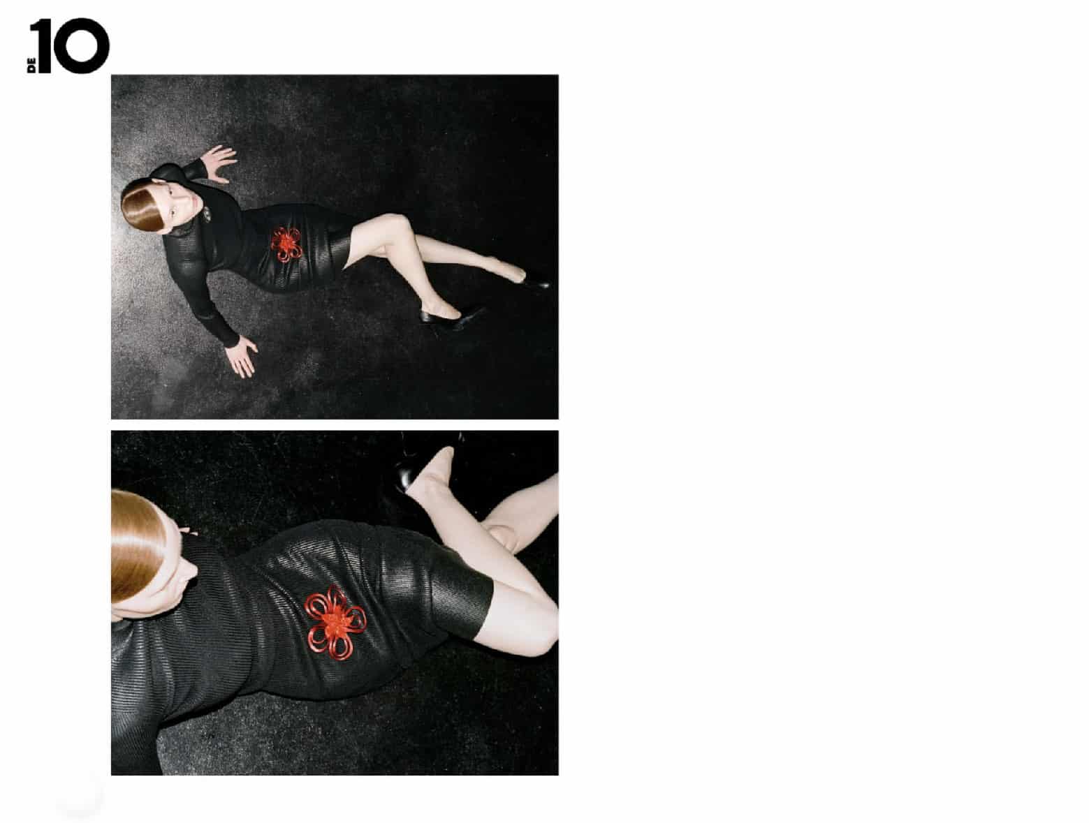 Editorial model shot for 10 Magazine DE at raw studios Berlin, hair and makeup by Adiam Habtezion.